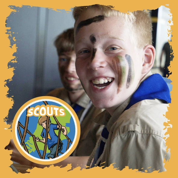 Lichtblauwe Troep - jongens scouts van de Mohicanen