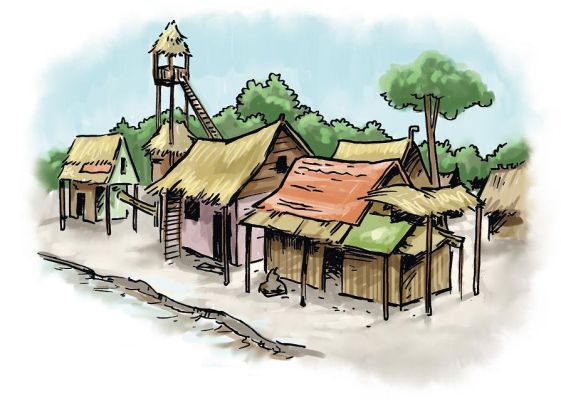 Haveli het mensendorp - welpenthema van scouting