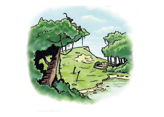 De Khaali Jagah vlakte welpenthema van scouting