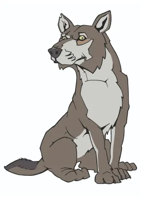 Akela de wolf uit het welpenthema van scouting