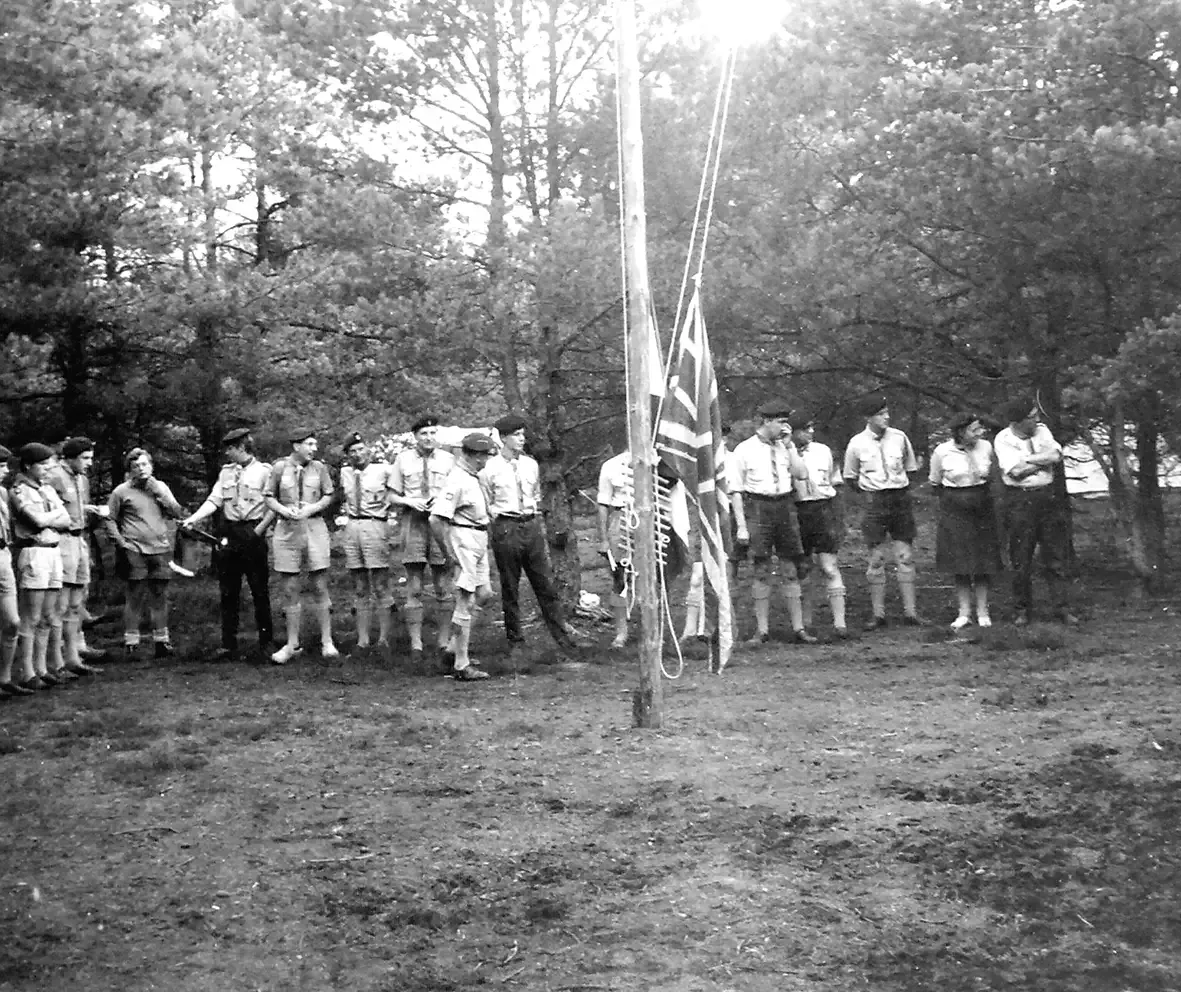 geschiedenis Mohicanen - oude zwart wit foto