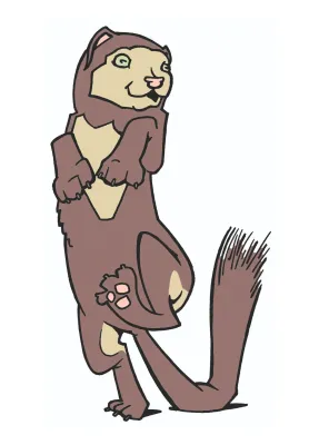 Rikki Tikki Tavi uit het welpenthema van scouting